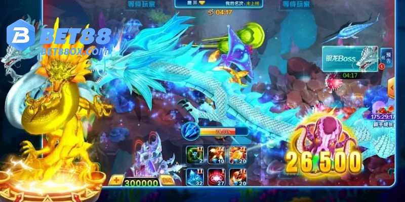Phổ cách quy tắc chơi 5 Dragons Fishing BET88
