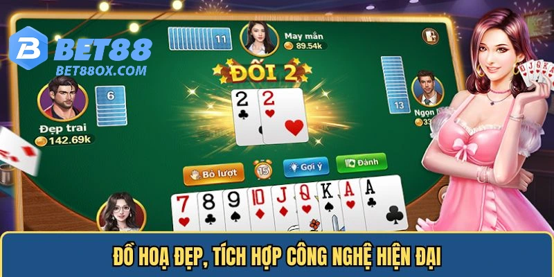 Đồ hoạ đẹp, tích hợp công nghệ hiện đại
