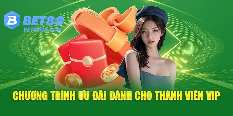Đặc quyền VIP trong khuyến mãi Bet88 cực bùng nổ