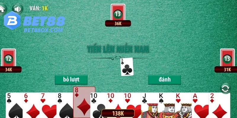 Tiến Lên miền Nam BET88 - Chơi là mê
