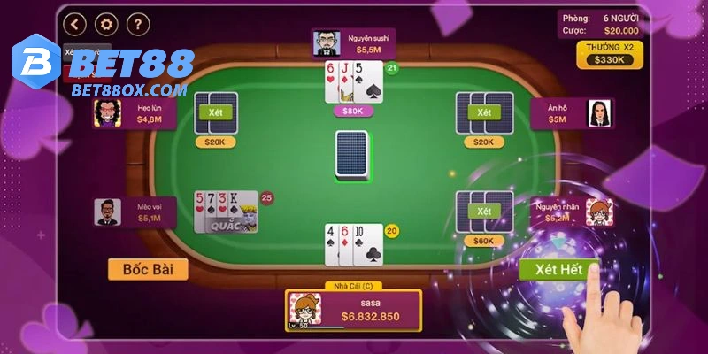 Tiêu chí xét thắng thua của xì dách BET88
